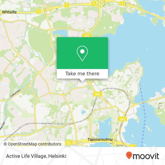 Active Life Village map