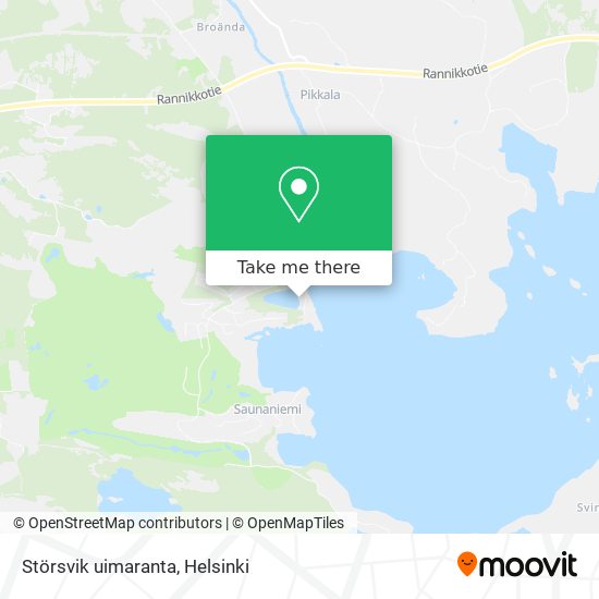 Störsvik uimaranta map