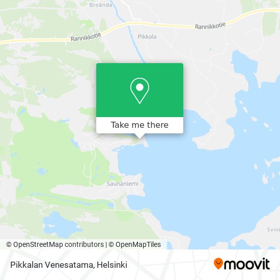 Pikkalan Venesatama map