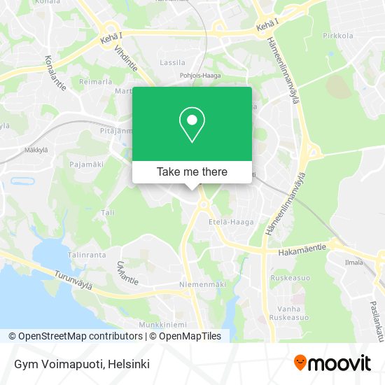 Gym Voimapuoti map