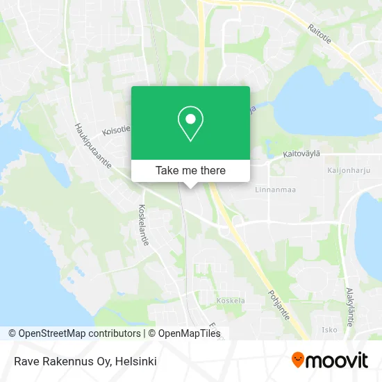 Rave Rakennus Oy map