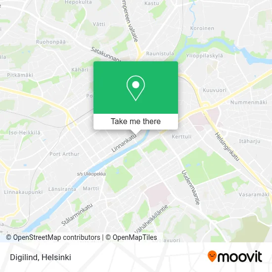 Digilind map