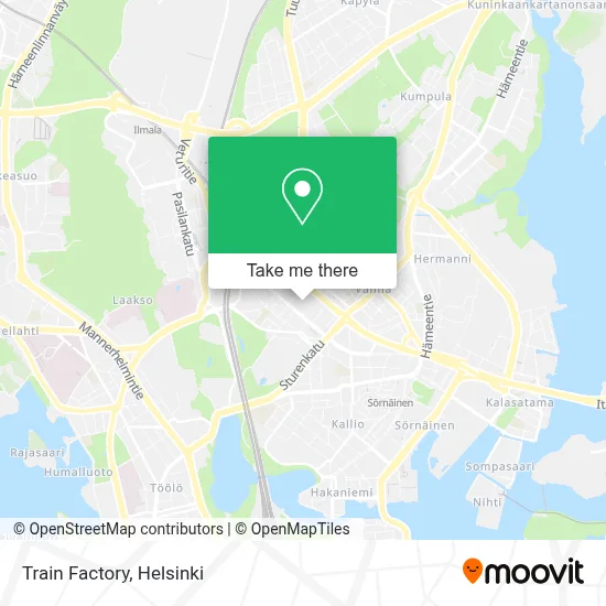 Train Factory map