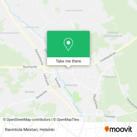 Ravintola Mestari map