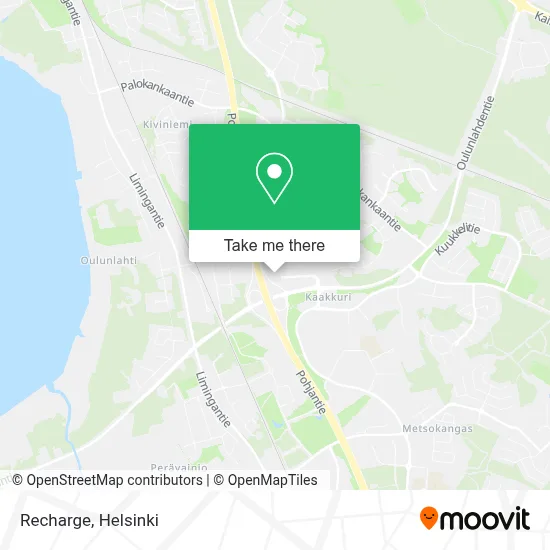 Recharge map
