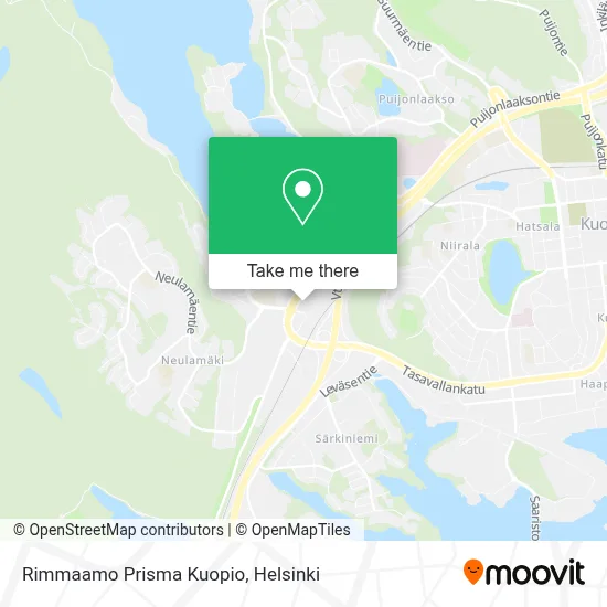 Rimmaamo Prisma Kuopio map