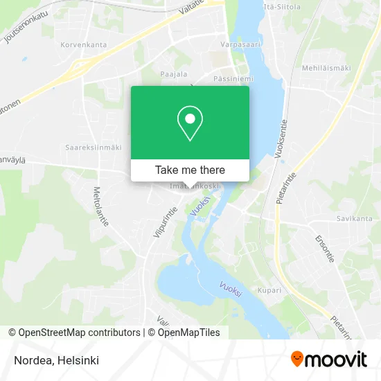 Nordea map
