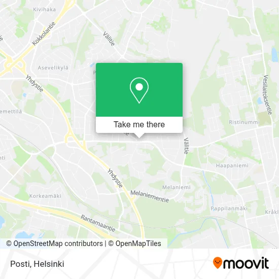 Posti map