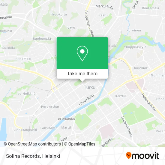 Solina Records map