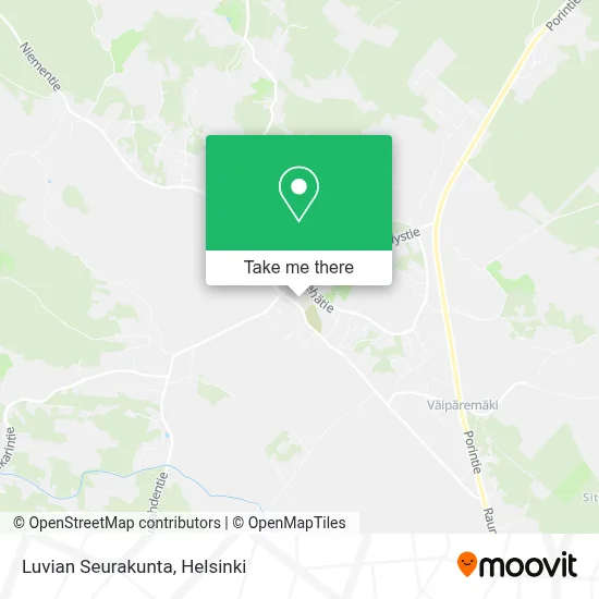 Luvian Seurakunta map