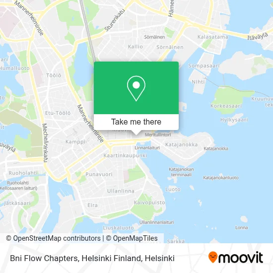 Bni Flow Chapters, Helsinki Finland map