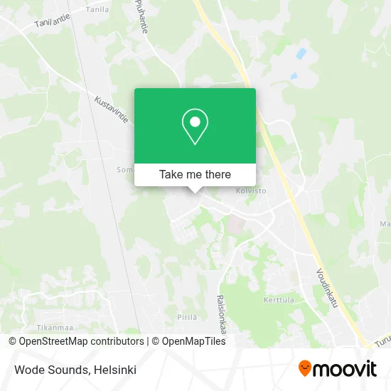 Wode Sounds map