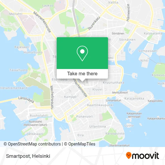Smartpost map