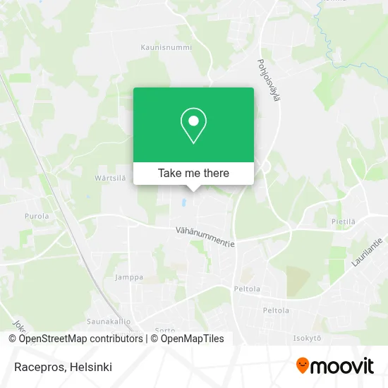 Racepros map