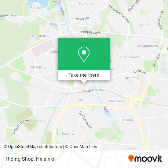 Riding Shop map