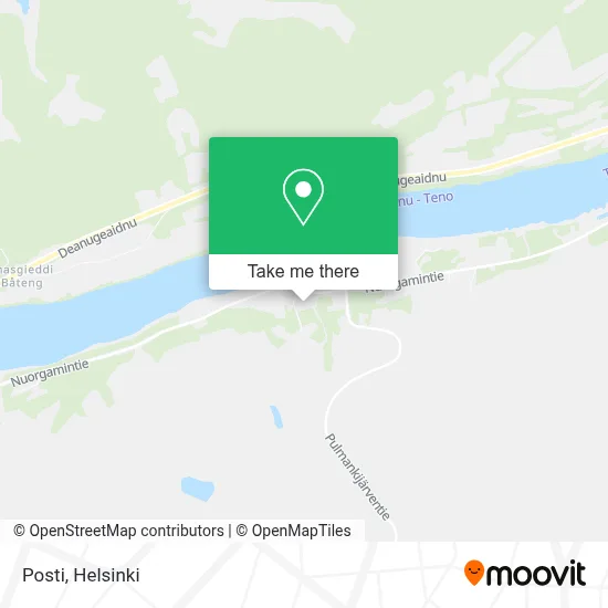 Posti map