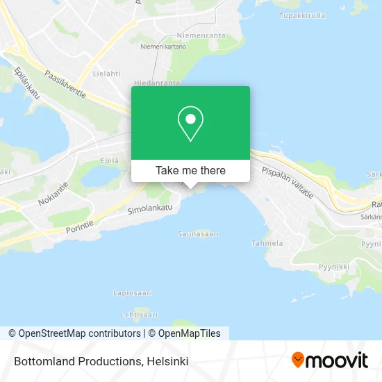 Bottomland Productions map