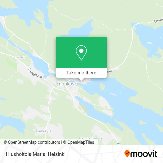 Hiushoitola Maria map