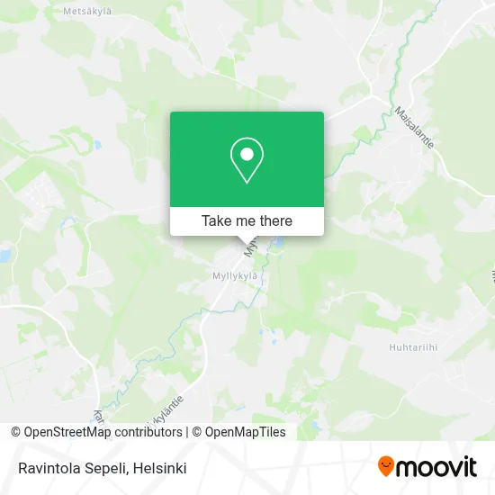 Ravintola Sepeli map