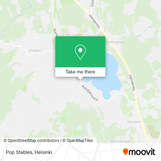 Pop Stables map