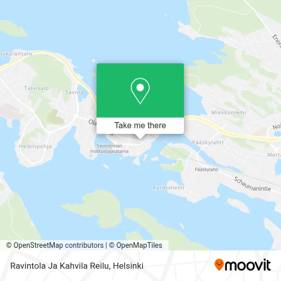 Ravintola Ja Kahvila Reilu map