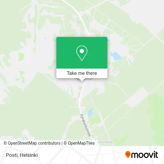 Posti map