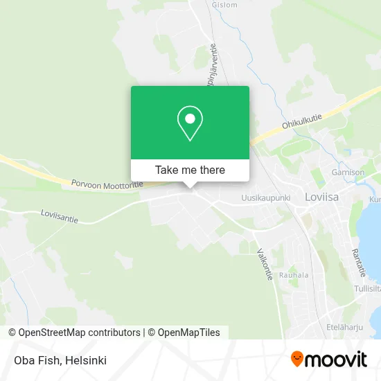 Oba Fish map