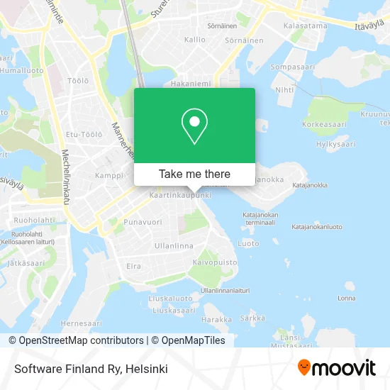 Software Finland Ry map