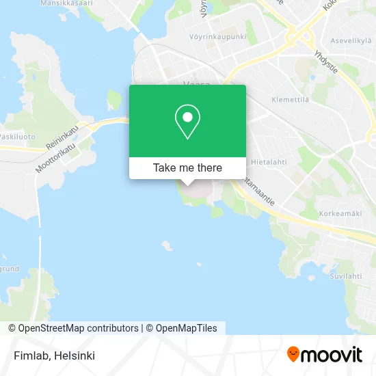 Fimlab map