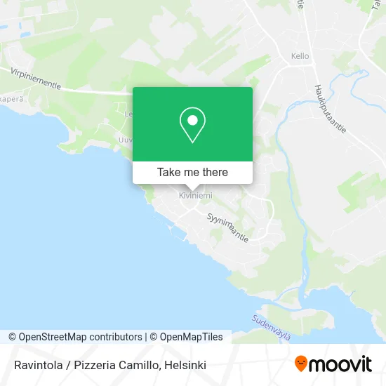 Ravintola / Pizzeria Camillo map