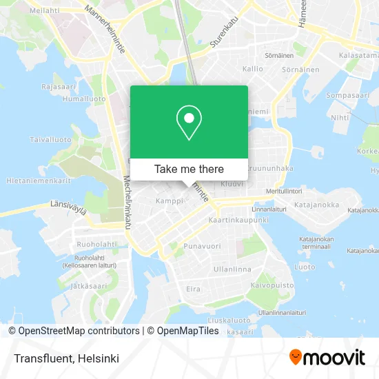 Transfluent map