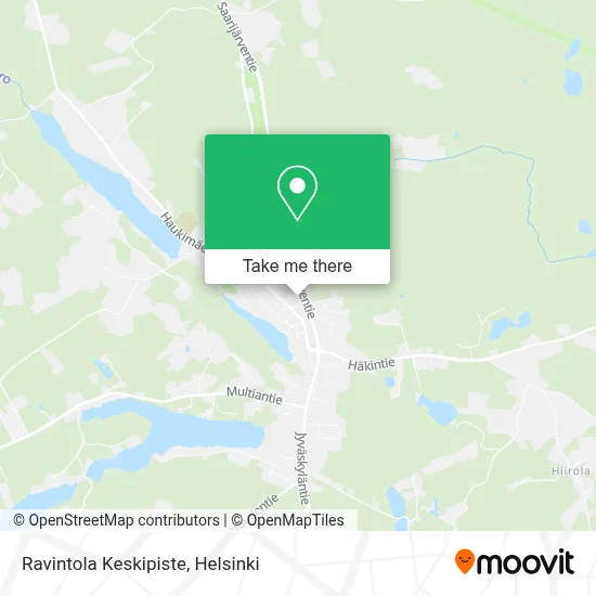 Ravintola Keskipiste map