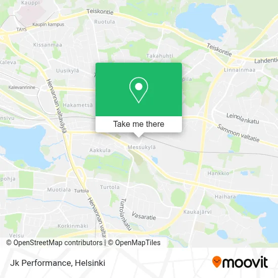Jk Performance map