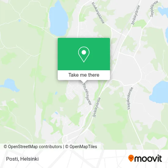 Posti map
