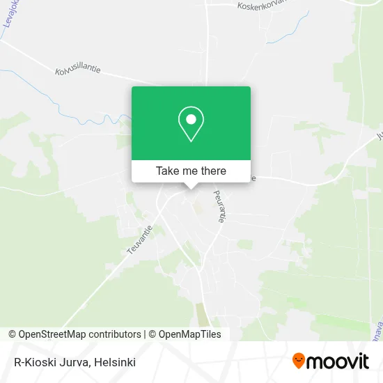 R-Kioski Jurva map