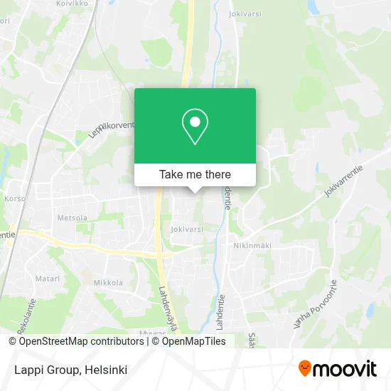 Lappi Group map