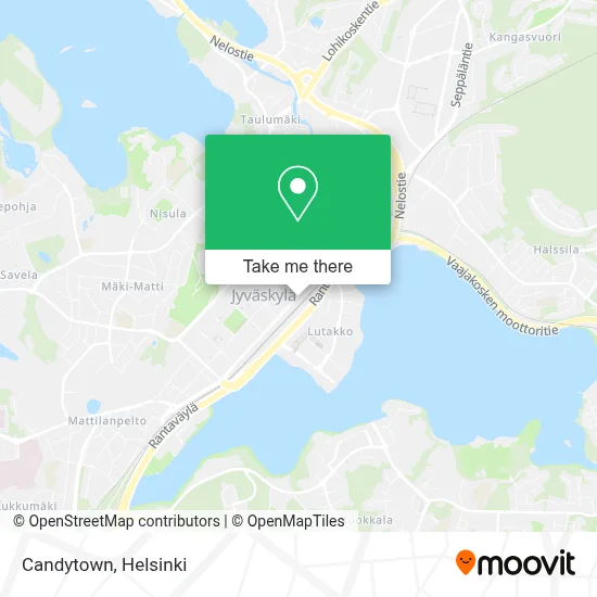 Candytown map
