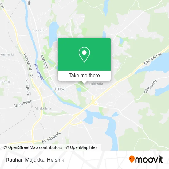 Rauhan Majakka map