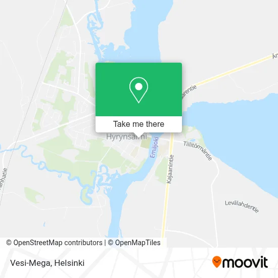 Vesi-Mega map