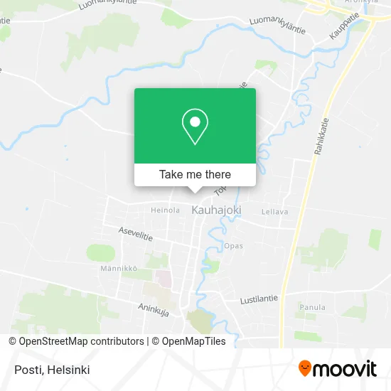 Posti map