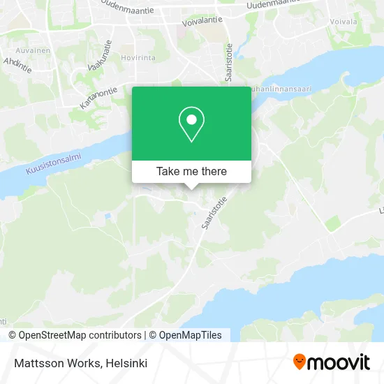 Mattsson Works map