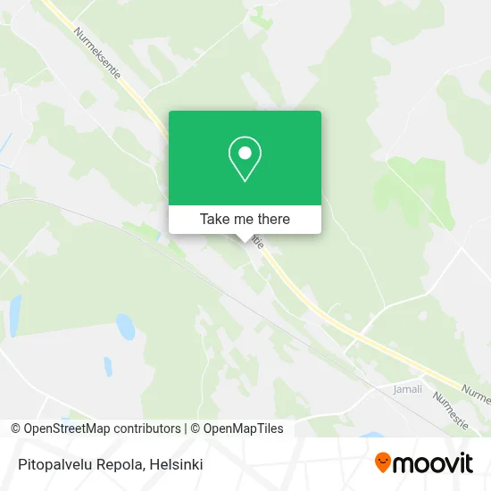 Pitopalvelu Repola map