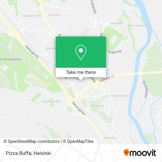 Pizza Buffa map