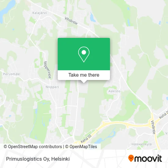 Primuslogistics Oy map
