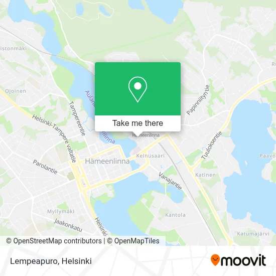 Lempeapuro map