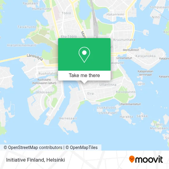 Initiative Finland map