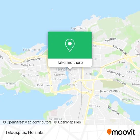 Talousplus map