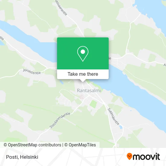 Posti map