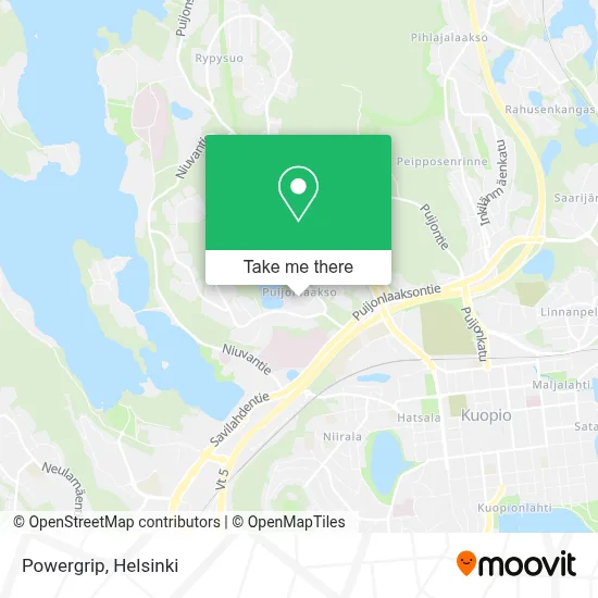 Powergrip map
