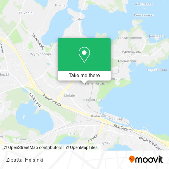 Zipatta map